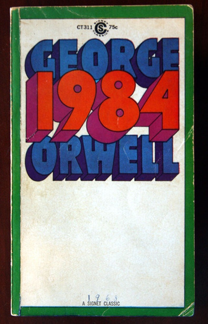 1984 by George Orwell (1961) Signet Classic Paperback New American Library CT311