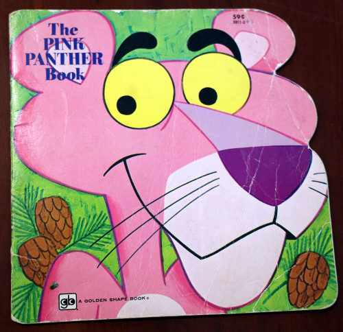 The Pink Panther Book 1979 Vintage Golden Shape Book Linda Presto/Darrell Baker