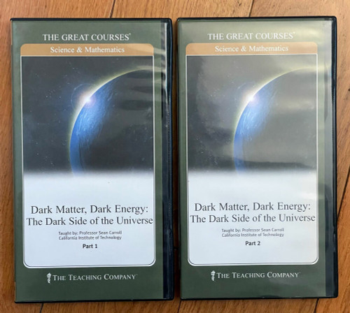 DARK MATTER, ENERGY, SIDE OF UNIVERSE Great Courses 4 DVDS