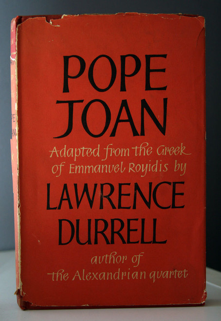 POPE JOAN by Lawrence Durrell 1960 HC/DJ Limited Edition Emmanuel Royidis