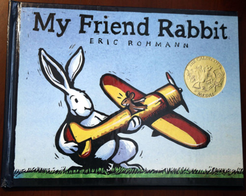 My Friend Rabbit by Eric Rohmann 2003 First Edition Scholastic Hardcover 1st Pr.