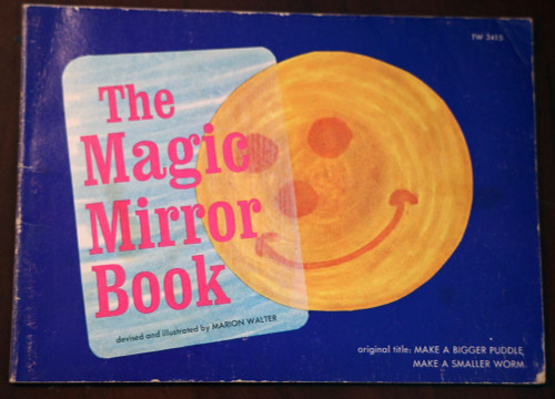 The Magic Mirror Book by Marion Walter TW 3415 1971 Vintage Scholastic Paperback