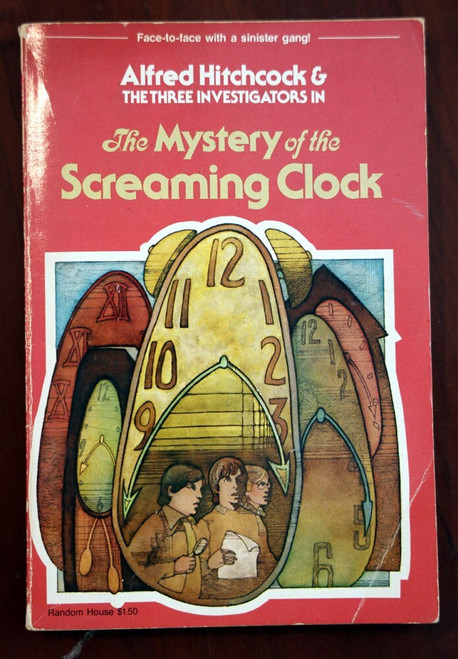 Mystery of the Screaming Clock ALFRED HITCHCOCK & Three Investigators 1978 PB #9