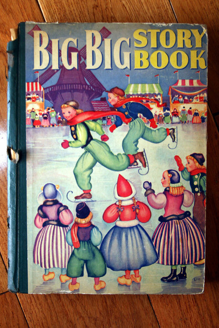 BIG BIG STORY BOOK 1941 Whitman #2082 Lois Malo Cover Black Beauty, Peter Pan ++