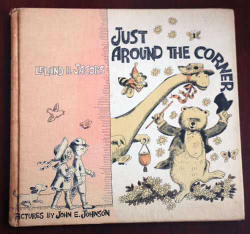 Just Around the Corner by Leland B. Jacobs /J Johnson 1964 Vintage Weekly Reader