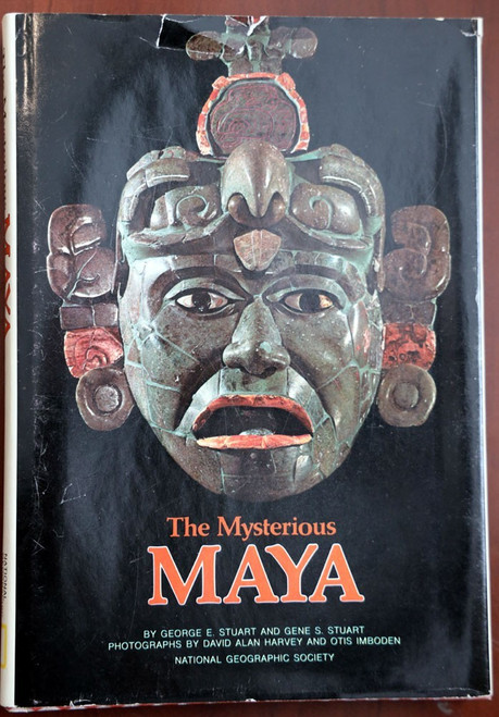 The Mysterious Maya 1983 National Geographic Society HC/DJ George/Gene Stuart