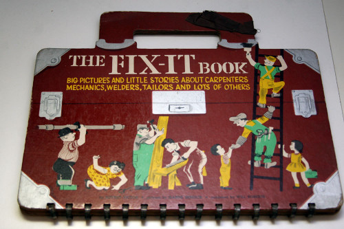 THE FIX-IT BOOK by Jeffrey Victor 1949 Illustrated by Jeanne Bendick CHILDREN'S