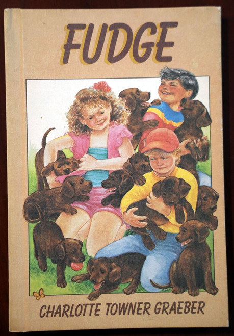 FUDGE by Charlotte Towner Graeber 1987 Vintage Weekly Reader Hardcover