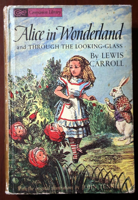 Alice in Wonderland / Five Little Peppers 1963 Companion Library VINTAGE 2-in-1