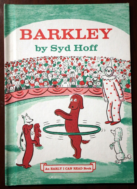 BARKLEY by Syd Hoff "An Early I Can Read" Weekly Reader Vintage Hardcover 1975