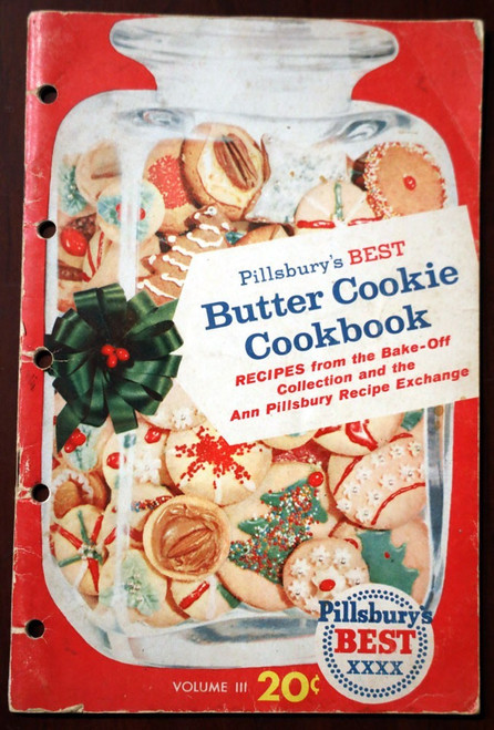 Pillsbury's Best Butter Cookie Cookbook Volume III 1950's Vintage Baking / Flour