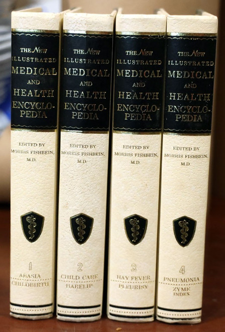 New Illustrated Medical and Health Encyclopedia 4-Volume Vintage Book Set 1974