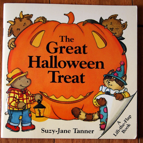 The Great Halloween Treat by Suzy-Jane Tanner 1996 Lift-the-Flap Paperback Book