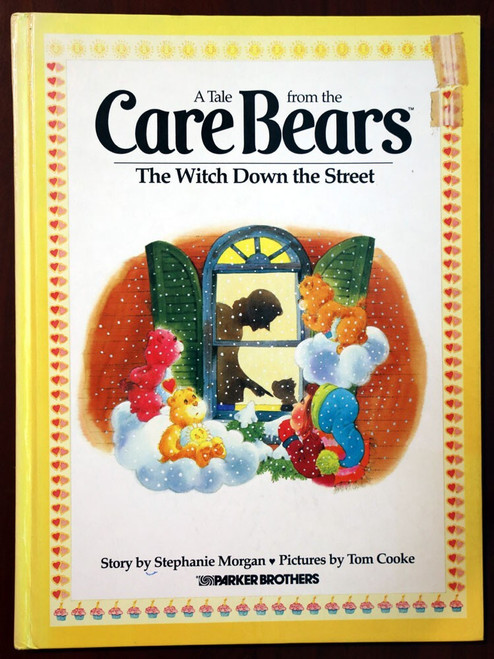 CARE BEARS The Witch Down the Street PARKER BROTHERS Vintage Book 1983 TV Series