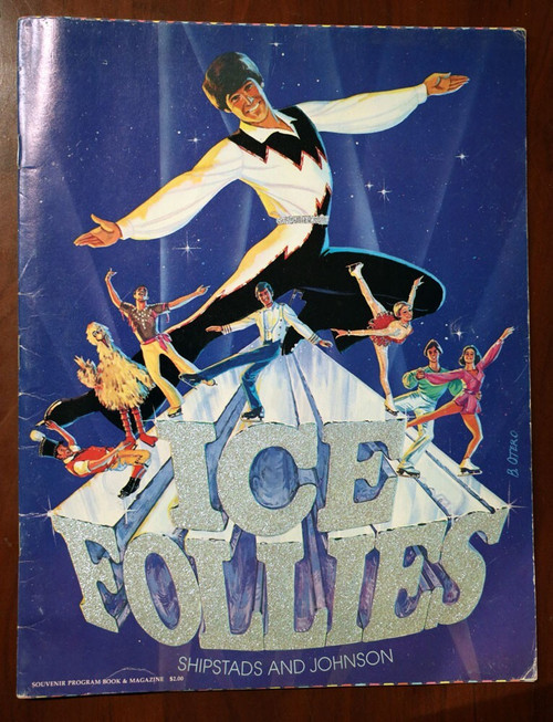 ICE FOLLIES 1979 Vintage Souvenir Program 44th Ed. Shipstads & Johnson + POSTER