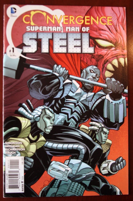Convergence SUPERMAN: MAN OF STEEL DC Comic Book #1 (June 2015)