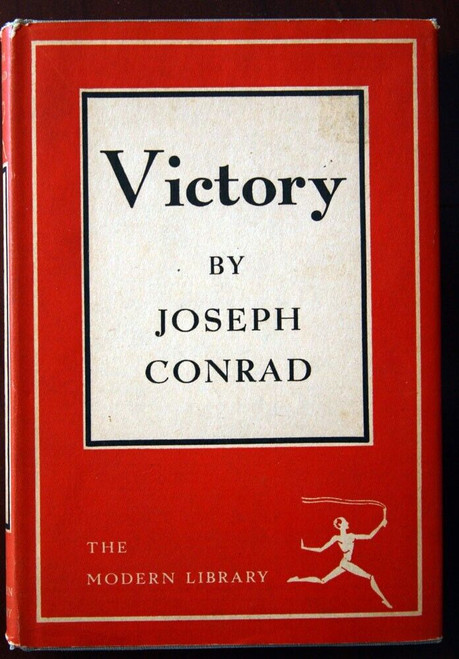 Victory by Joseph Conrad 1915 Modern Library #34 HC/DJ Vintage