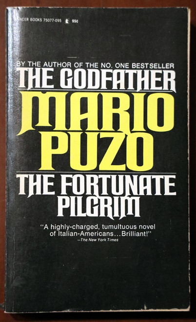 The Fortunate Pilgrim by Mario Puzo 1964 Vintage Paperback - Lancer Books NOVEL