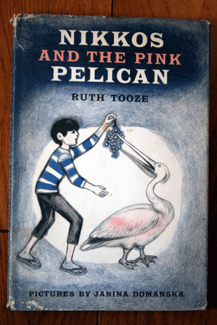 NIKKOS and the Pink Pelican by Ruth Tooze 1964 HC/DJ 1st First Edition VINTAGE