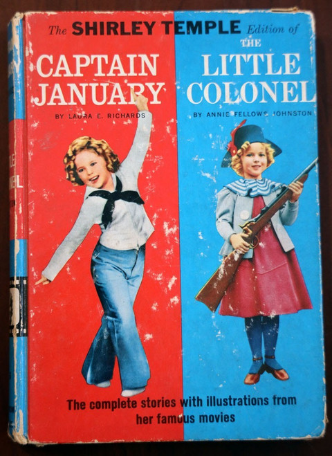 SHIRLEY TEMPLE Edition of CAPTAIN JANUARY / Little Colonel - Movie Illustrations