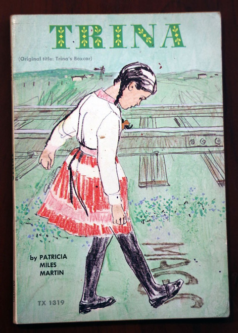 TRINA by Patricia Miles Martin 1975 Vintage Scholastic Paperback TX 1319 SCARCE