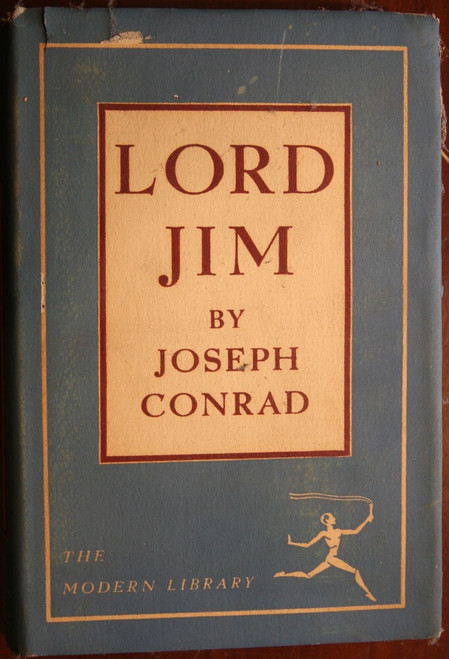 LORD JIM by Joseph Conrad #186 Modern Library 1931 HC/DJ $1.25 Dust Jacket Price