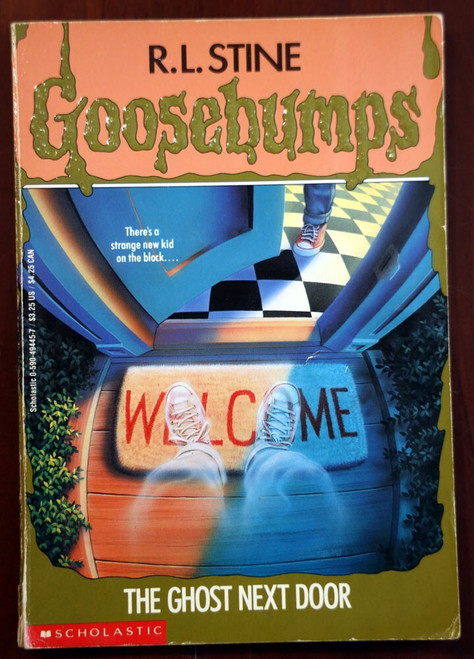 GOOSEBUMPS by R.L. Stine The Ghost Next Door #10 - 1993 Scholastic Paperback