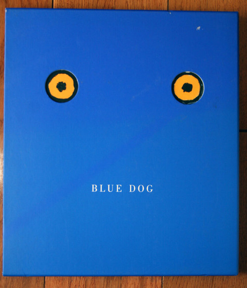 BLUE DOG by George Rodrigue & Lawrence S. Freundlich 2000 Hardcover w/ Slipcase