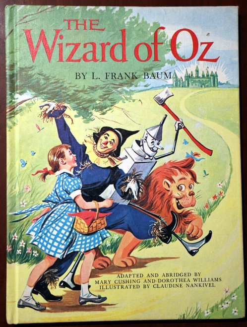 The Wizard of Oz by L. Frank Baum 1975 Illustrated by Claudine Nankivel VINTAGE