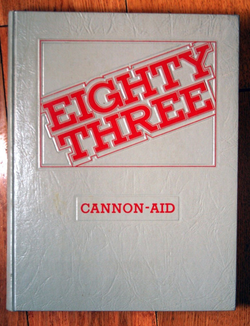 1983 "CANNON-AID" Yearbook GETTYSBURG SENIOR HIGH SCHOOL PA Pennsylvania