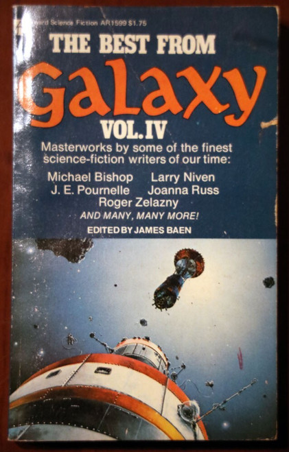 The Best From Galaxy Vol IV Vintage Paperback 1st Award Printing 1976 James Bean