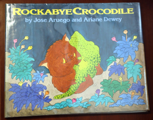 ROCKABYE CROCODILE by Jose Aruego & Ariane Dewey 1988 SIGNED HC/DJ 1st Edition