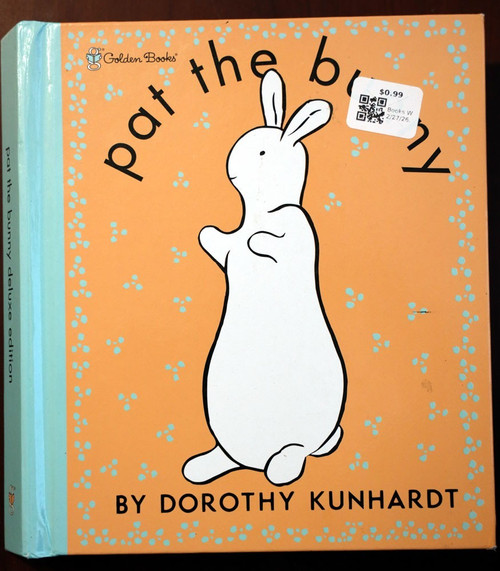 PAT THE BUNNY - Dorothy Kunhardt 1968 Spiral-Bound Children's Book GOLDEN DELUXE