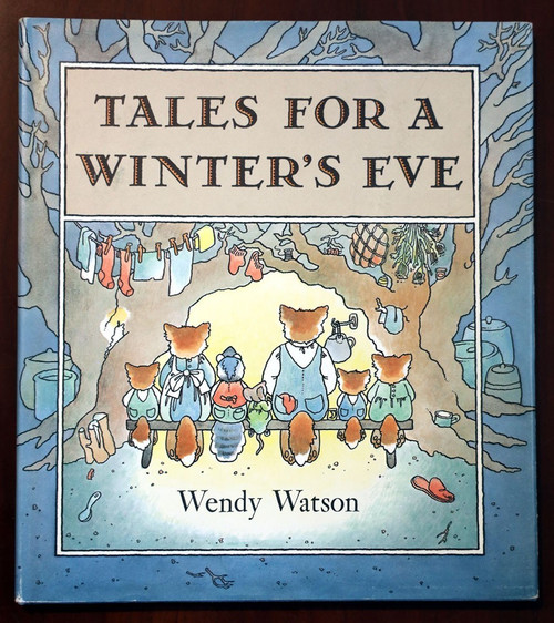 Tales for a Winter's Eve by Wendy Watson SIGNED 1988 First Edition HC/DJ Nice