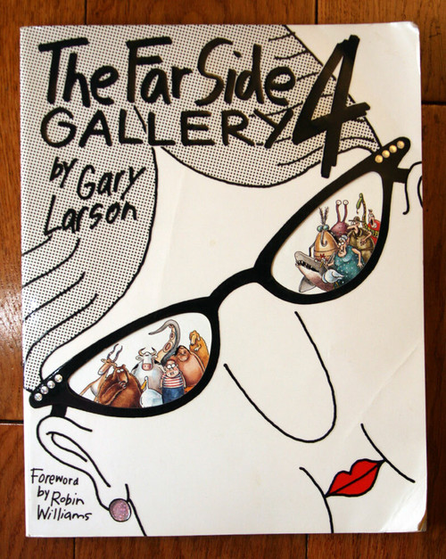 The Far Side Gallery 4 by Gary Larson 1993 Paperback Comic Strip Book Cartoons