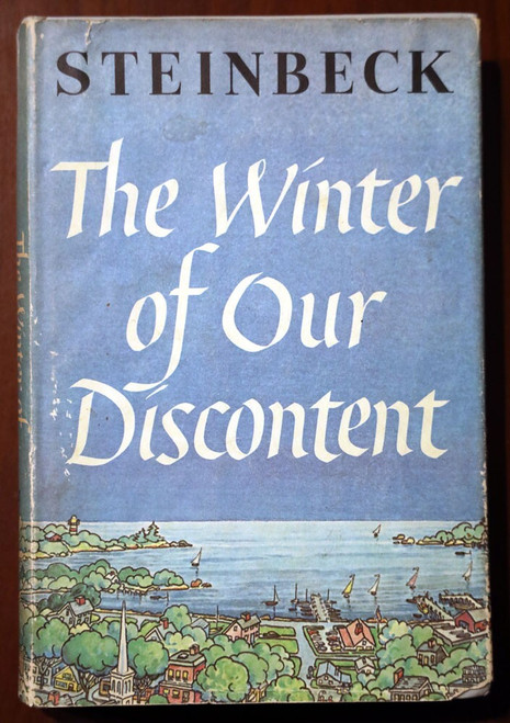 The Winter of Our Discontent by John Steinbeck 1961 HC/DJ Viking Press BCE