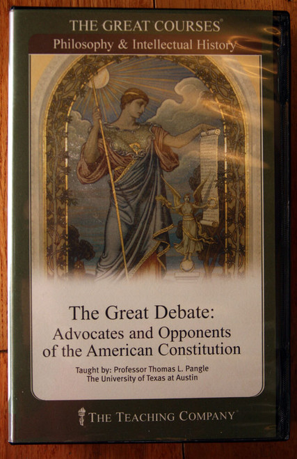 THE GREAT DEBATE Great Courses 6 CDs Audiobook HISTORY American Constitution