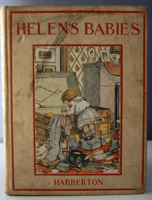 HELEN'S BABIES John Habberton Pleasant Hour Series Illustrated Hugo von Hofsten