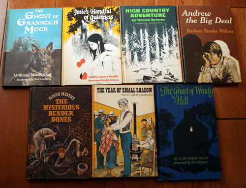 Lot of 7 Vintage WEEKLY READER Children's Books 1967-1975 Hardcover