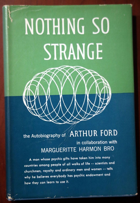 Nothing So Strange: Autobiography of Arthur Ford 1958 Life After Death/Religion