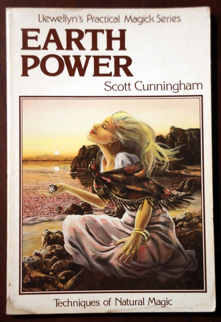 EARTH POWER by Scott Cunningham NATURAL MAGIC Llewellyn's Practical Magick FOLK