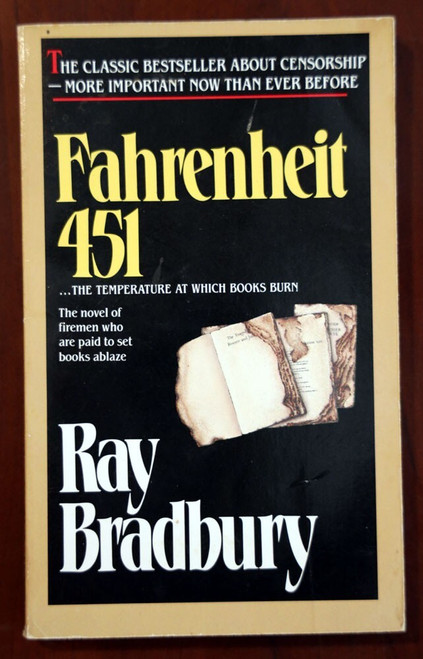Fahrenheit 451 by Ray Bradbury (1991) Del Rey Ballantine Paperback VERY GOOD!