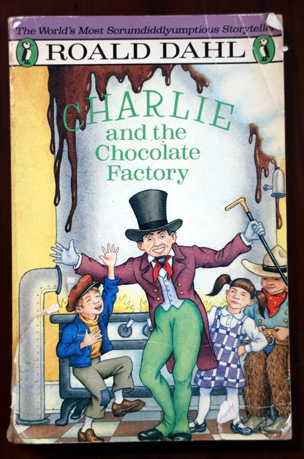 Charlie and the Chocolate Factory by Roald Dahl Paperback 1998 - Puffin Books