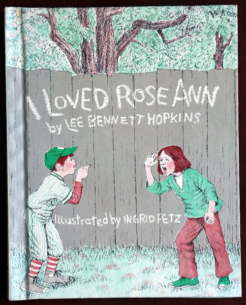 I Loved Rose Ann by Lee Bennett Hopkins & Ingrid Fetz 1976 Vintage Hardcover