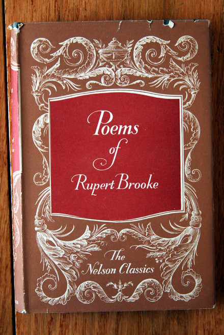 Poems of RUPERT BROOKE 1964 Nelson Classics HC/DJ Geoffrey Keynes Thomas Nelson