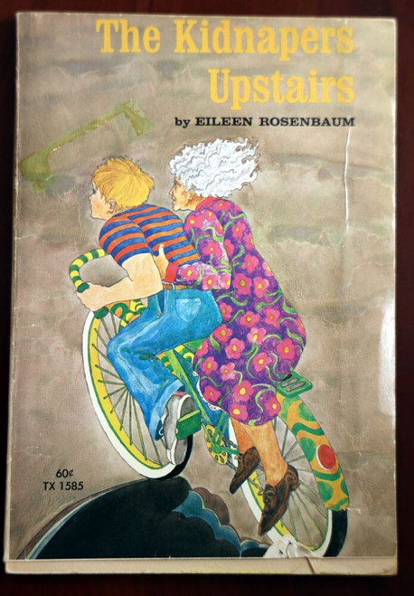 Kidnapers Upstairs by Eileen Rosenbaum 1973 Vintage Scholastic Paperback TX 1585