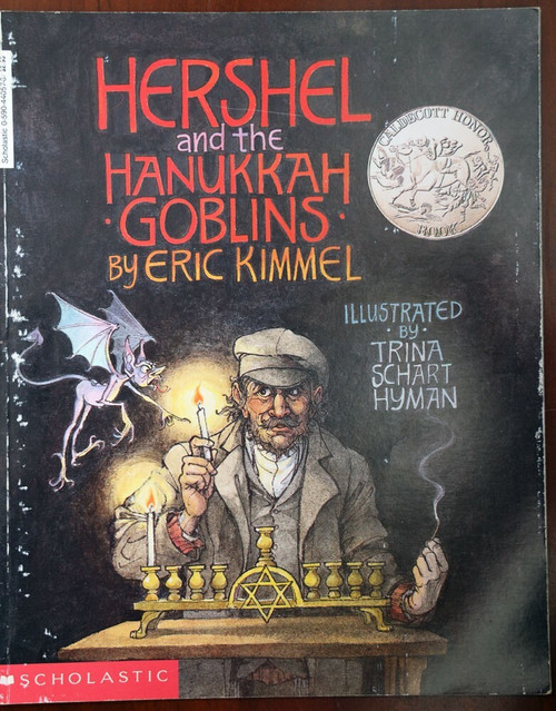 HERSHEL AND THE HANUKKAH GOBLINS by Eric Kimmel 1990 1st Scholastic Paperback