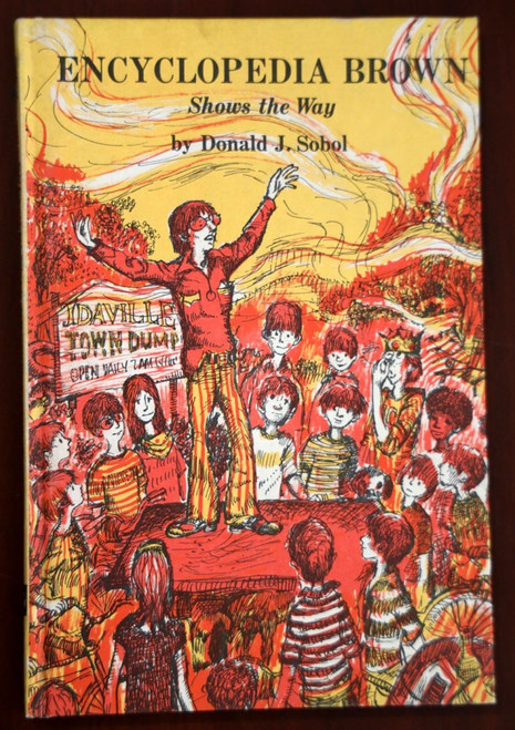 ENCYCLOPEDIA BROWN SHOWS THE WAY by Donald J. Sobol 1972 Weekly Reader VG++