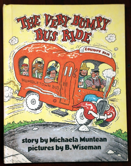 The Very Bumpy Bus Ride by Michaela Muntean VINTAGE Parents' Magazine Press 1981