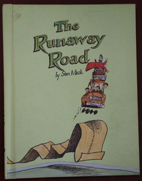 The Runaway Road by Stan Mack 1980 Parents' Magazine Press 1st Printing VINTAGE